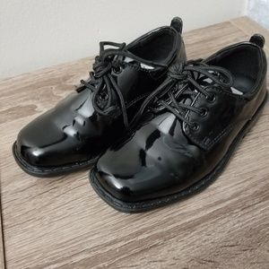 Boys Black Dress Shoes